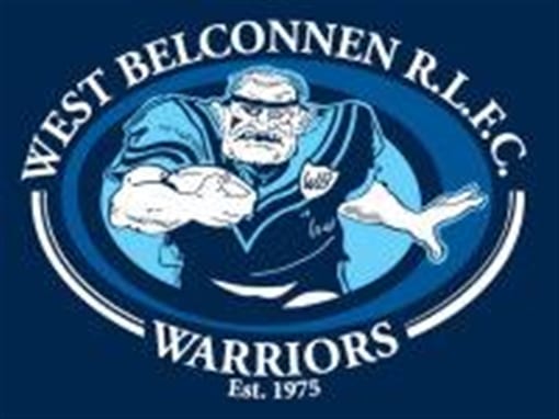 The West Belconnen R.L.F.C. Warriors crest, established 1975